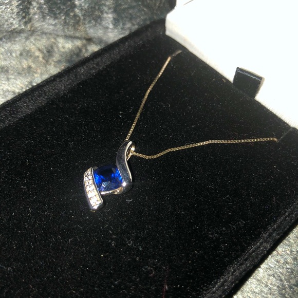 Kay Jewelers Jewelry - Kay Jewelers Sapphire Necklace